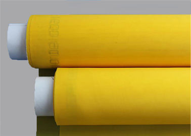 Κίνα 100% κίτρινο Monofilament πλέγμα εκτύπωσης οθόνης, πλέγμα υφάσματος οθόνης προμηθευτής