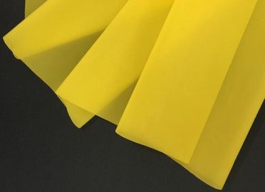 Κίνα Κίτρινο πλέγμα υφάσματος εκτύπωσης οθόνης πλέγματος 200, πλέγμα οθόνης μεταξιού 50m προμηθευτής