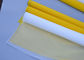 Άσπρο και κίτρινο πλέγμα εκτύπωσης οθόνης πολυεστέρα που χρησιμοποιείται ευρέως στο φιλτράρισμα προμηθευτής
