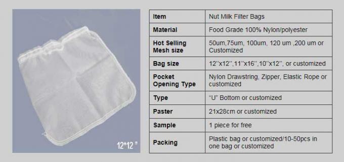 nut milk filter bags