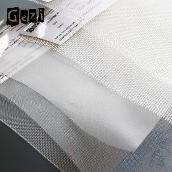 18 - 420 Monofilament πλέγματος 100% φίλτρων πολυεστέρα πλέγματος λευκό σαφούς ύφανσης