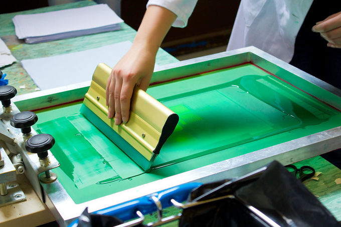 Πλέγμα εκτύπωσης οθόνης μεταξιού πολυεστέρα Monfilament για την εκτύπωση του με παχιά μεμβράνη κυκλώματος