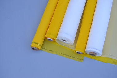 Κίνα Monofilament πολυεστέρα 100% υλικό άσπρο/κίτρινο χρώμα πλέγματος εκτύπωσης οθόνης προμηθευτής