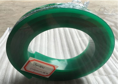 Πράσινο χρώμα 7mm ελαστικών μάκτρων εκτύπωσης οθόνης ακτών 75A σκληρότητας * 40mm * 4000 χιλ.