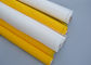 Monofilament πολυεστέρα 100% υλικό άσπρο/κίτρινο χρώμα πλέγματος εκτύπωσης οθόνης προμηθευτής