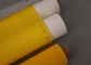Κίτρινο Monofilament 100% πλέγμα 165T εκτύπωσης οθόνης πολυεστέρα για τις εγκαταστάσεις εκτύπωσης προμηθευτής