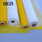 Εργοστασίων πλέγμα εκτύπωσης οθόνης μεταξιού πολυεστέρα τιμών 60-420 κίτρινο άσπρο για την υφαντική εκτύπωση οθόνης προμηθευτής